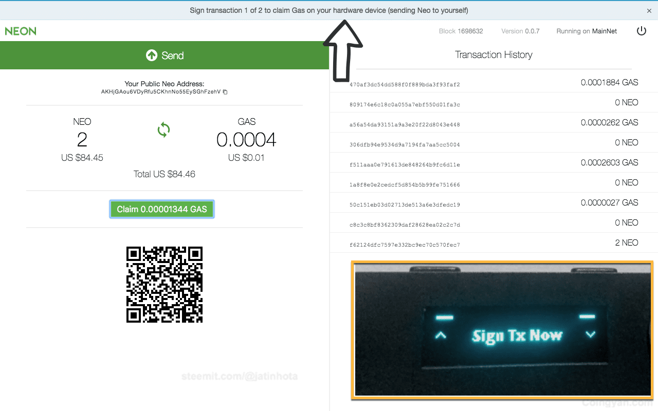 The Complete Guide to Use NEO in Ledger Wallet and Claim Your Free GAS