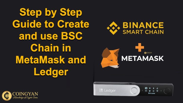 Step by Step Complete Guide to Create and use BSC Chain in MetaMask and Ledger - CoinGyam